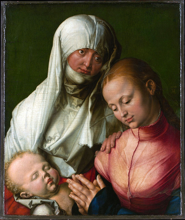 Albrecht Dürer festménye, 1519.